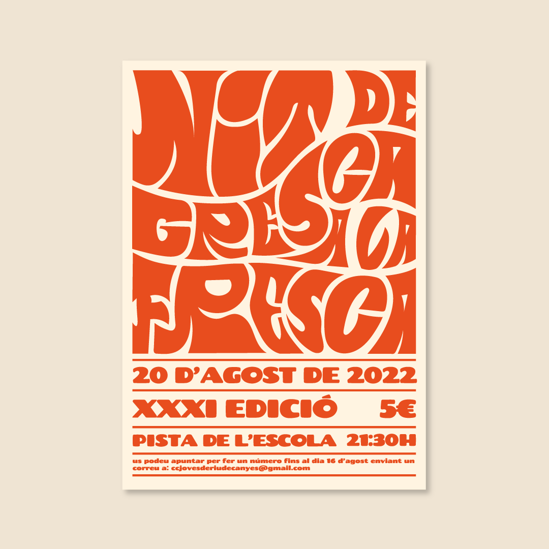 Caratula projecte de disseny Nit de gresca a la fresca